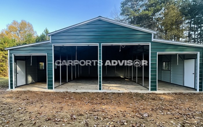 44x30x12 Carolina Barn Front View