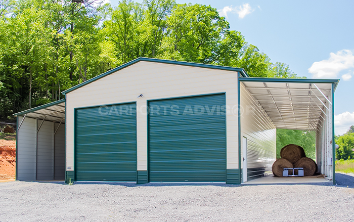 54x60x16 Steel Carolina Barn