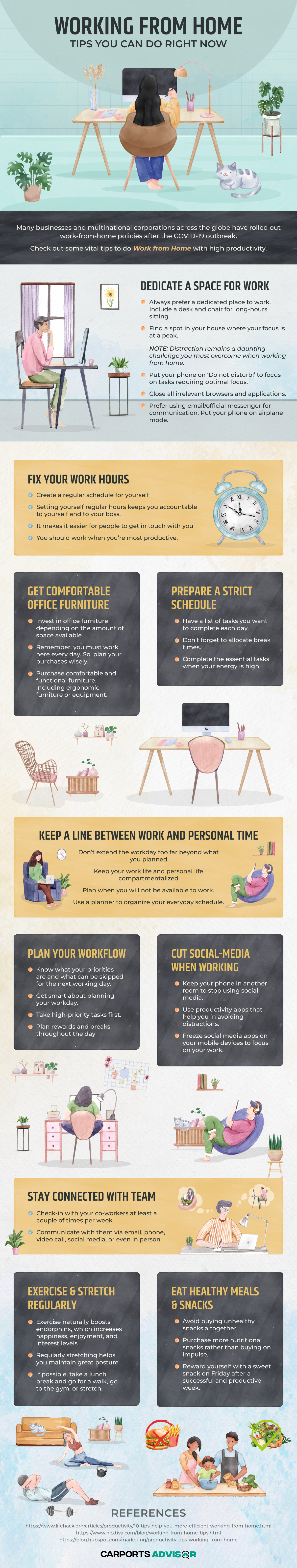 Working from Home Tips You Can Do Right Now