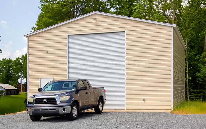 30'x31'x16' Vertical Roof Garage