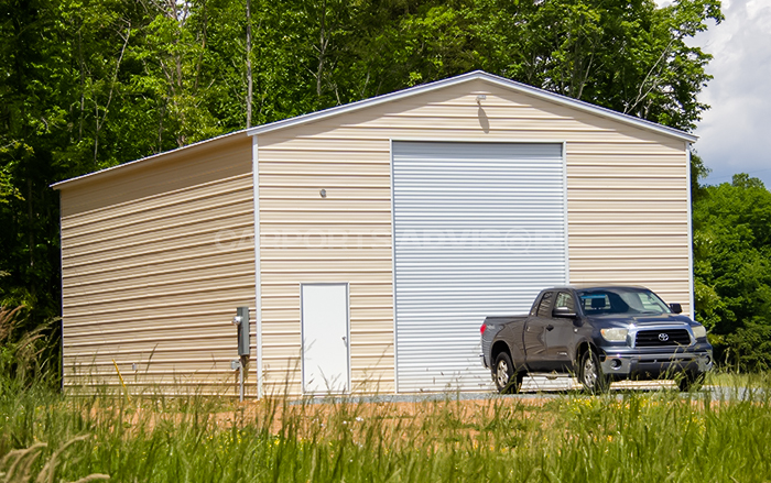 30x31x16 Vertical Roof Garage