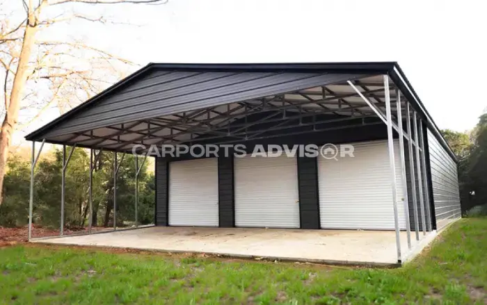 30x70x9 Custom Utility Metal Building