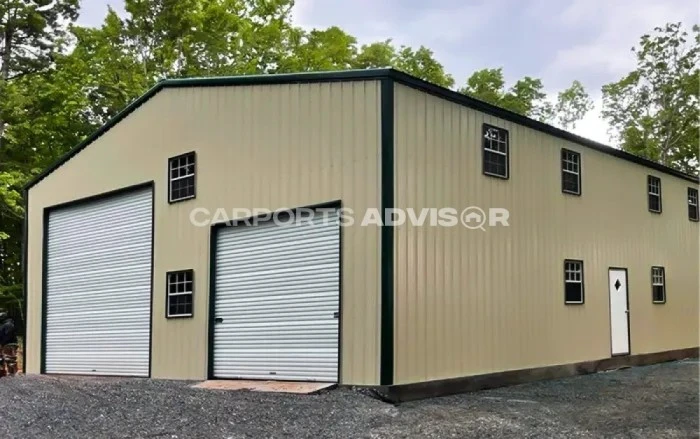 40x50x16 Metal Garage Building