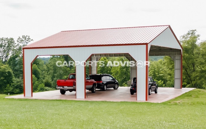 50x36x14 Steel Rv Carport