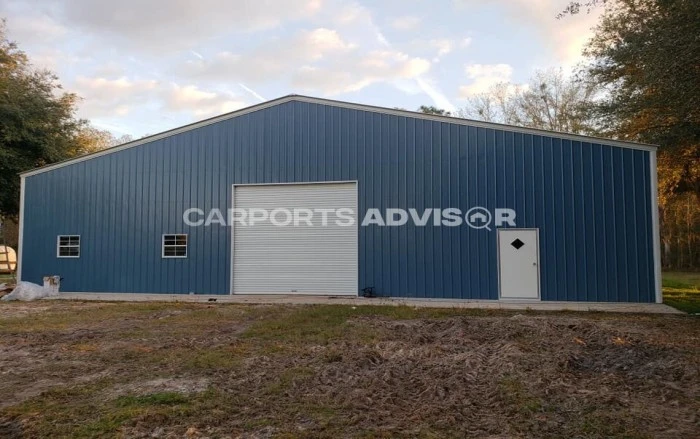 60' x 60' x 14' Clear Span Workshop