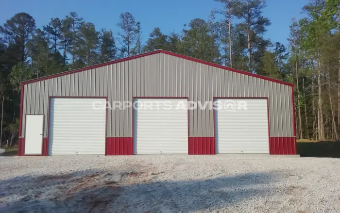 50' x 48' x 14' Two Tone Commercial Building