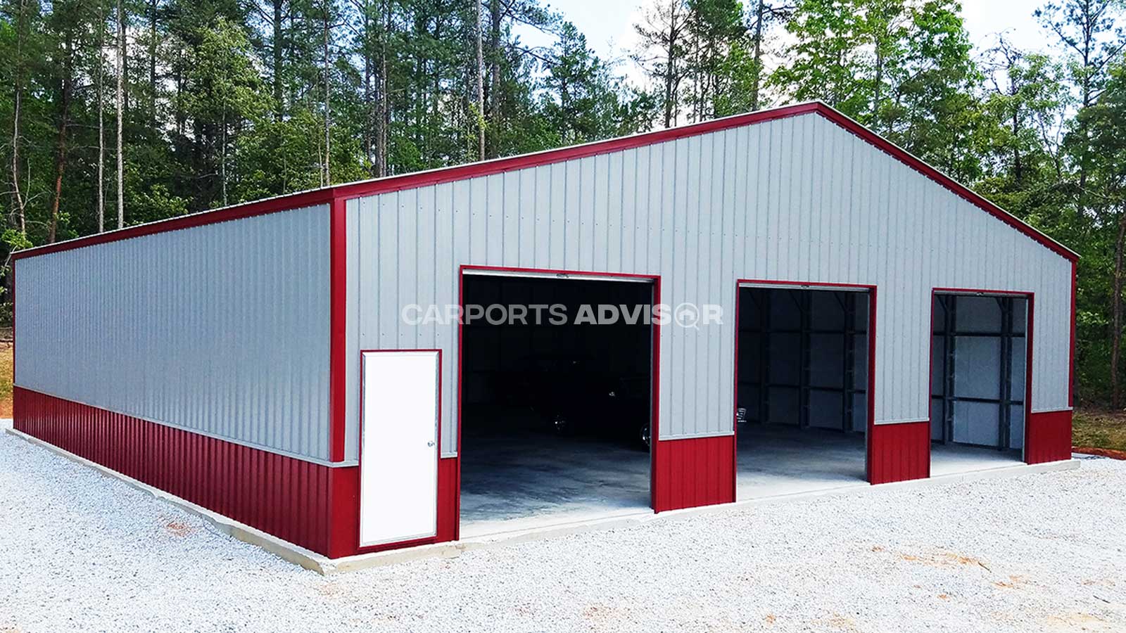 clear span metal building