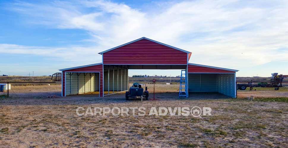 metal farm building