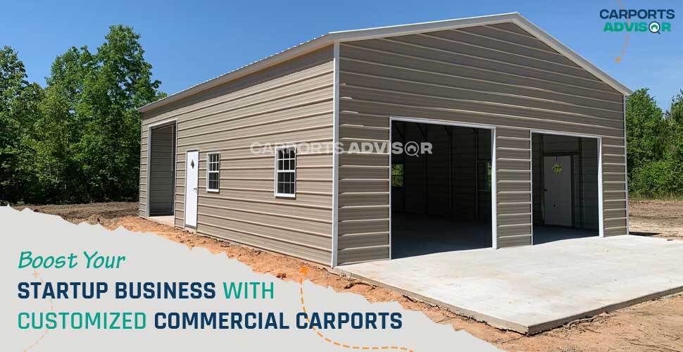 boost your business with customized commercial carports