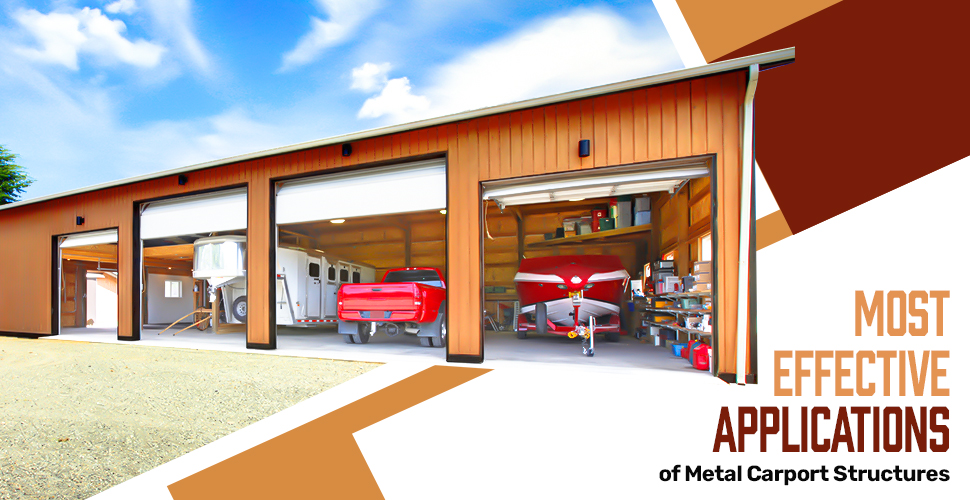 7 most effective applications of metal carport structures