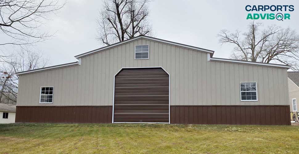 metal barn a perfect shed option for agricultural use
