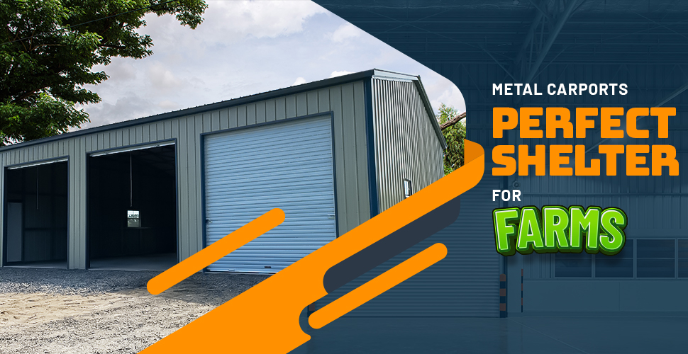 metal carports perfect shelter for farms