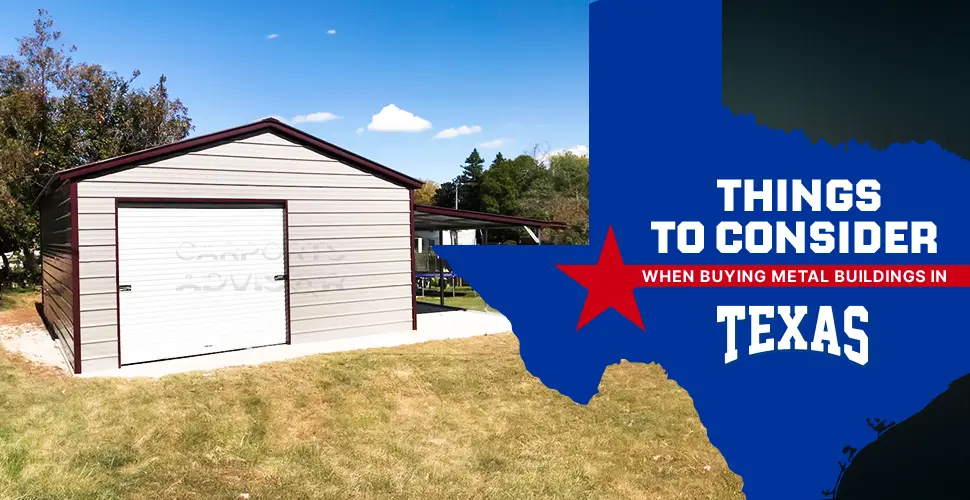 things to consider when buying metal buildings in