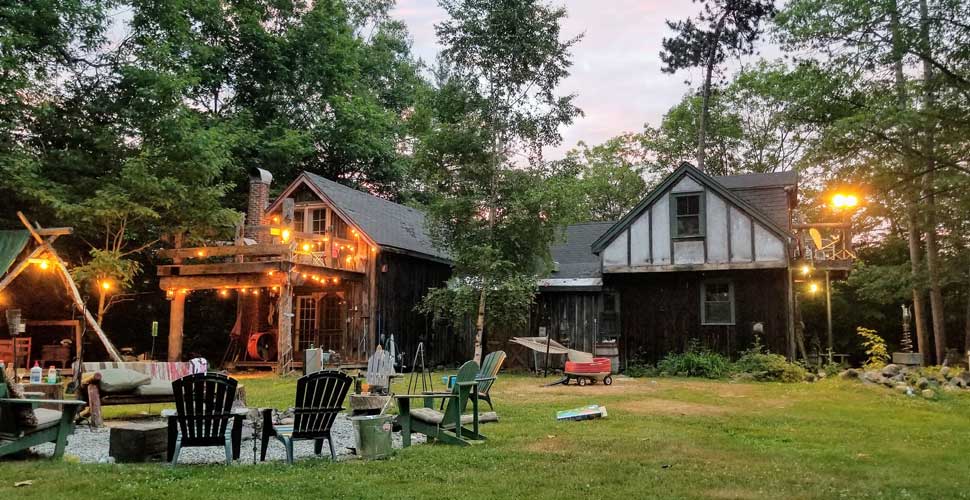 transform your backyard into event venue with these metal buildings