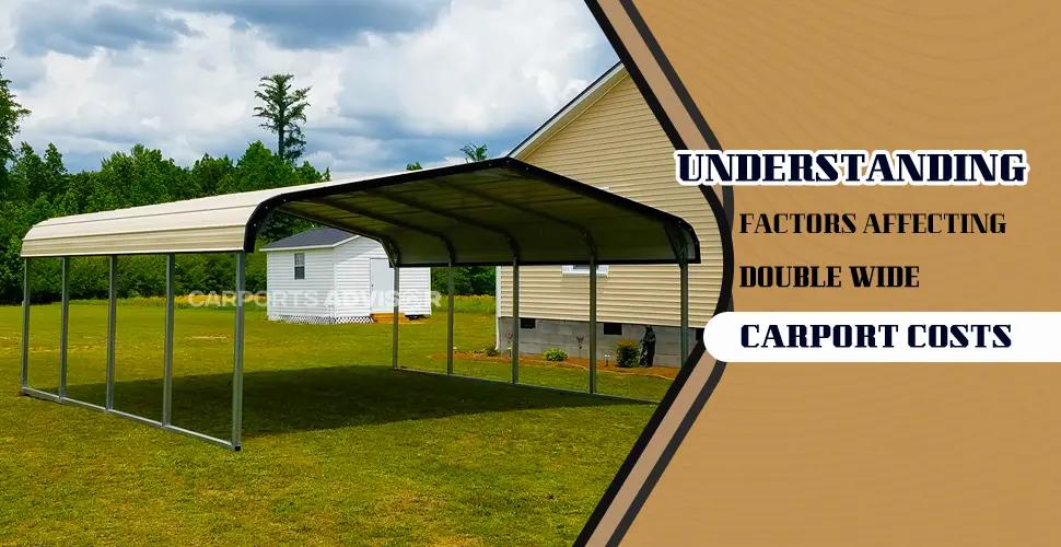 understanding factors affecting double wide carport costs