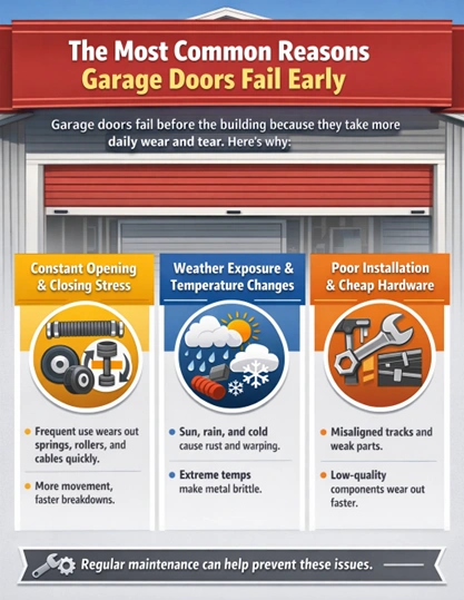 Common Reasons Garage Doors Fail