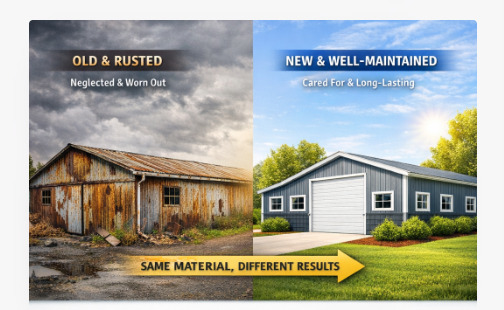 Extend Life of a Metal Building