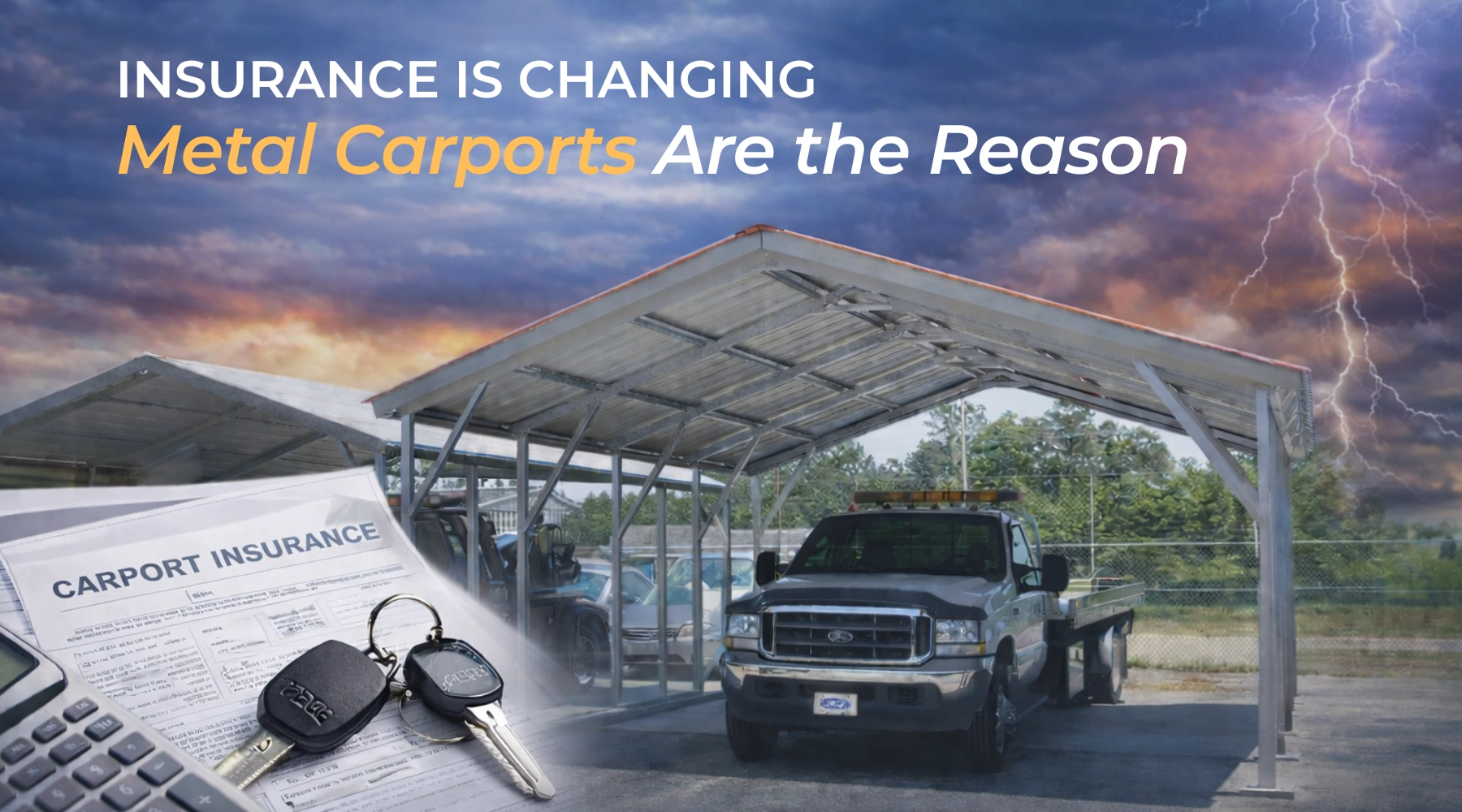 Insurance-Friendly Steel Carport