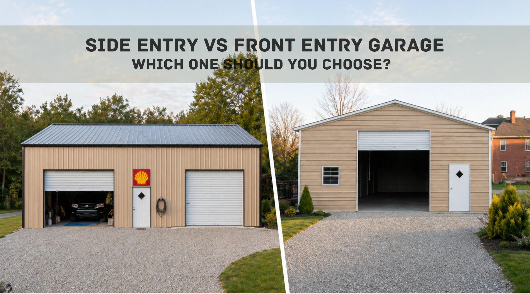 Side Entry vs Front Entry Garage